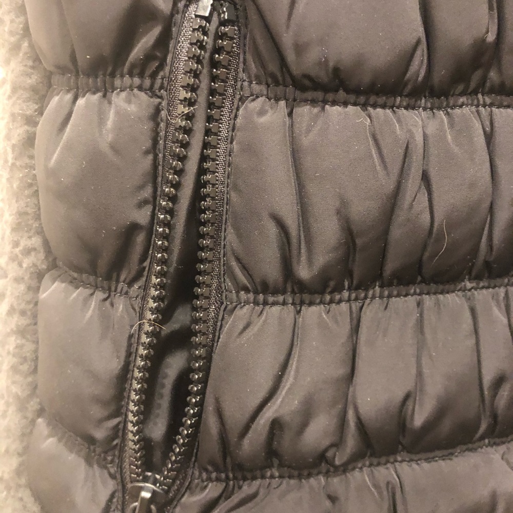 Performance Sherpa Solid Full Zip Puffer Vest - image 8